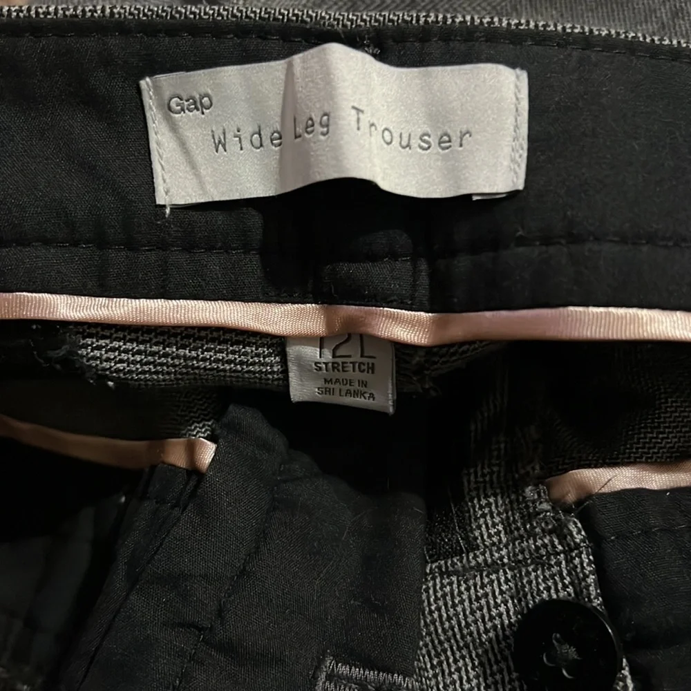 GAP wide leg trouser 12L - Picture 3 of 4